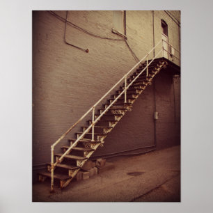 Poster Stairs in Albia, Iowa