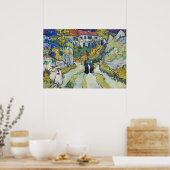Poster Stairway at Auvers 1890 par Vincent van Gogh (Cuisine)