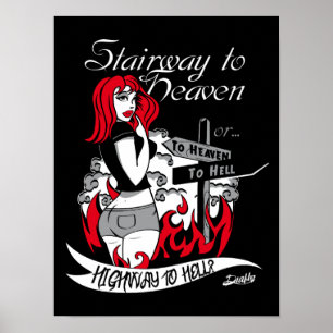 poster staIrway to hel fondo