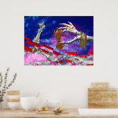 Poster Stalemate joué par des mains mortes (Cuisine)