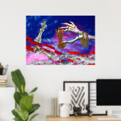 Poster Stalemate joué par des mains mortes (Bureau à domicile)
