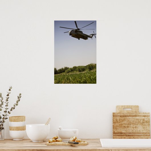 Poster Stallion de mer CH-53D (Cuisine)