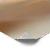 Poster Stallion Sauvage Courant Au Coucher Du Soleil (Coin)