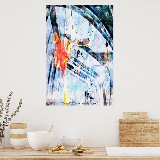 Poster "Stand" (Cuisine)