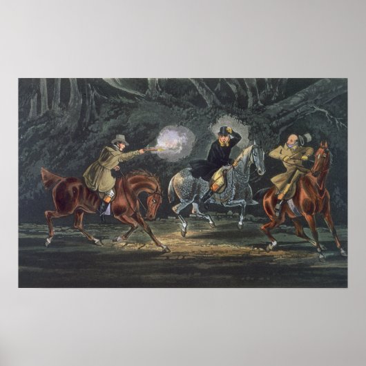 Poster Stand and Deliver, aquatiné par E. Duncan (Devant)