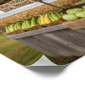 Poster Stand de ferme rustique (Coin)