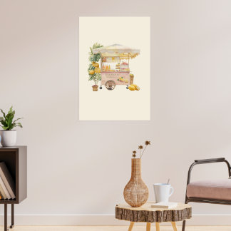 Poster stand de limonade