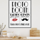 Poster stand de photo style Gatsby Art Deco à imprimer (Cuisine)