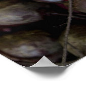 Poster stand du marché des agriculteurs pour divers produ (Coin)