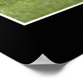 Poster "STAND OUT" BLANC RAVENS Photo Motivationnelle Imp (Coin)