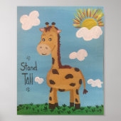 Poster "Stand Tall" (Devant)