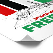 Poster Stand With Freedom (Coin)