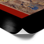 Poster Standing Buddha Tang Dynasty Mogao Caves Silk Road (Coin)