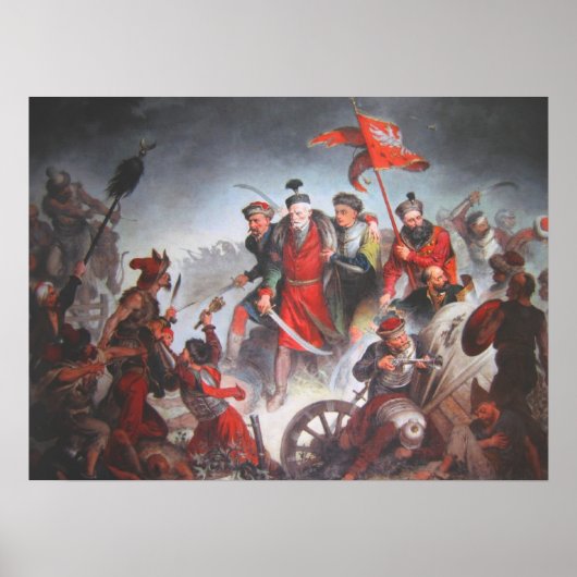 Poster Stanisław Żółkiewski à Cecora (Devant)