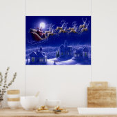 Poster Stanta Claus (Cuisine)