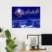 Poster Stanta Claus (Bureau à domicile)