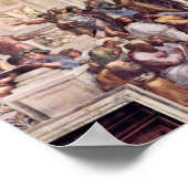 Poster Stanza Della Signatura Au Vatican Pour Le Pape Jui (Coin)