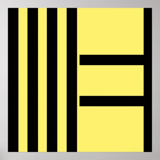 Poster Star abstract expressionism painting art  (Devant)