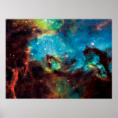 Poster Star Cluster NGC 2074 Tarantula Nebula Photo spati (Devant)