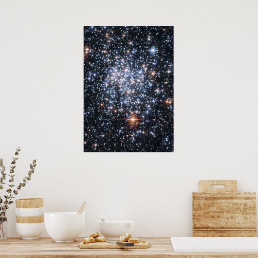 Poster Star Cluster NGC 265 (Cuisine)