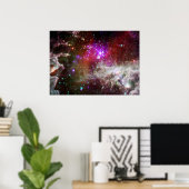 Poster Star Cluster NGC 281 Pacman Nebula (Bureau à domicile)
