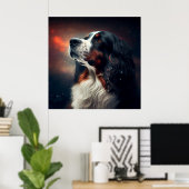 Poster star dog (Bureau à domicile)