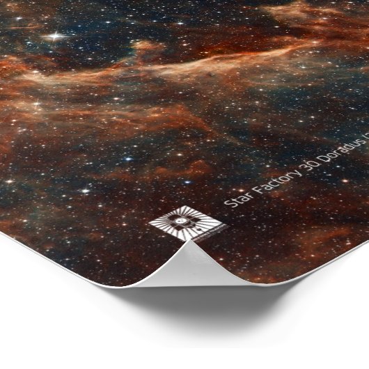 Poster Star Factory 30 - Télescope spatial Hubble de la N (Coin)