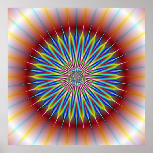 Poster Star Flower (Devant)