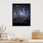 Poster Star Forming Region LMC LH95 (Cuisine)