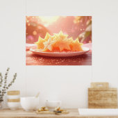 POSTER STAR FRUIT - CARAMBOLE - EXOTIC FRUITS (Cuisine)