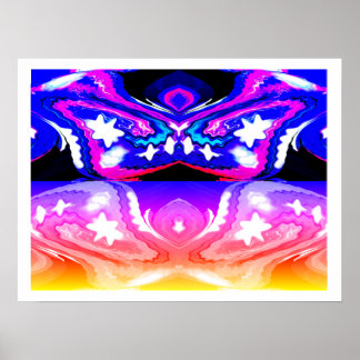 Poster Star life in outer space art