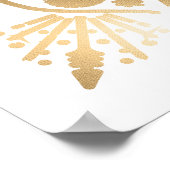 Poster Star & Moon Fortune Teller Monogram & Birth Year (Coin)