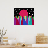 Poster Star Sunset (Cuisine)