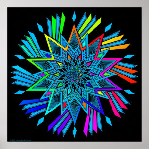 Poster Star Twirl
