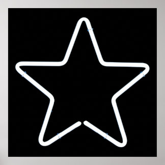 Poster Star White, Star Bright