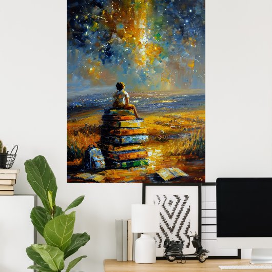 Poster Starbound Mind - Dreams et Knowledge Expressive (Bureau à domicile)