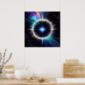 Poster Starbright AI Imaginaire Art numérique d' Imprimer (Cuisine)