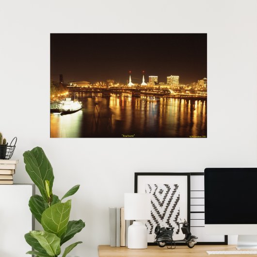 Poster "Starburst" (Bureau à domicile)