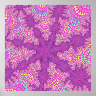 Poster Starburst rose