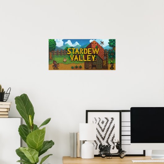 Poster Stardew Valley (Bureau à domicile)