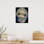 Poster Stardust Angel ART IMPRIMER grand oeil art grands  (Cuisine)