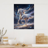 Poster Stardust Horse Cosmic Motion (Cuisine)
