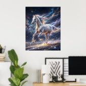 Poster Stardust Horse Cosmic Motion (Bureau à domicile)