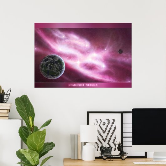 Poster Stardust Nebula (Bureau à domicile)