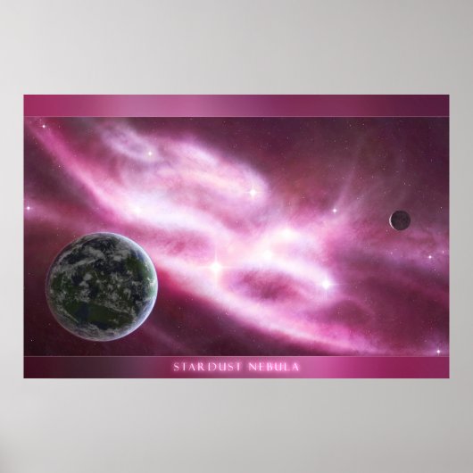 Poster Stardust Nebula (Devant)