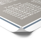 Poster Starfish and Sand Dollar - Plage Seating (Coin)