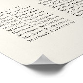 Poster Starfish Beach Wedding 15 Table Seating Charts (Coin)