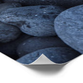 Poster Starfish On Black Rocks Along Iceland (Coin)