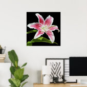 Poster Stargazer Lily (Bureau à domicile)