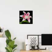 Poster Stargazer Lily (Bureau à domicile)